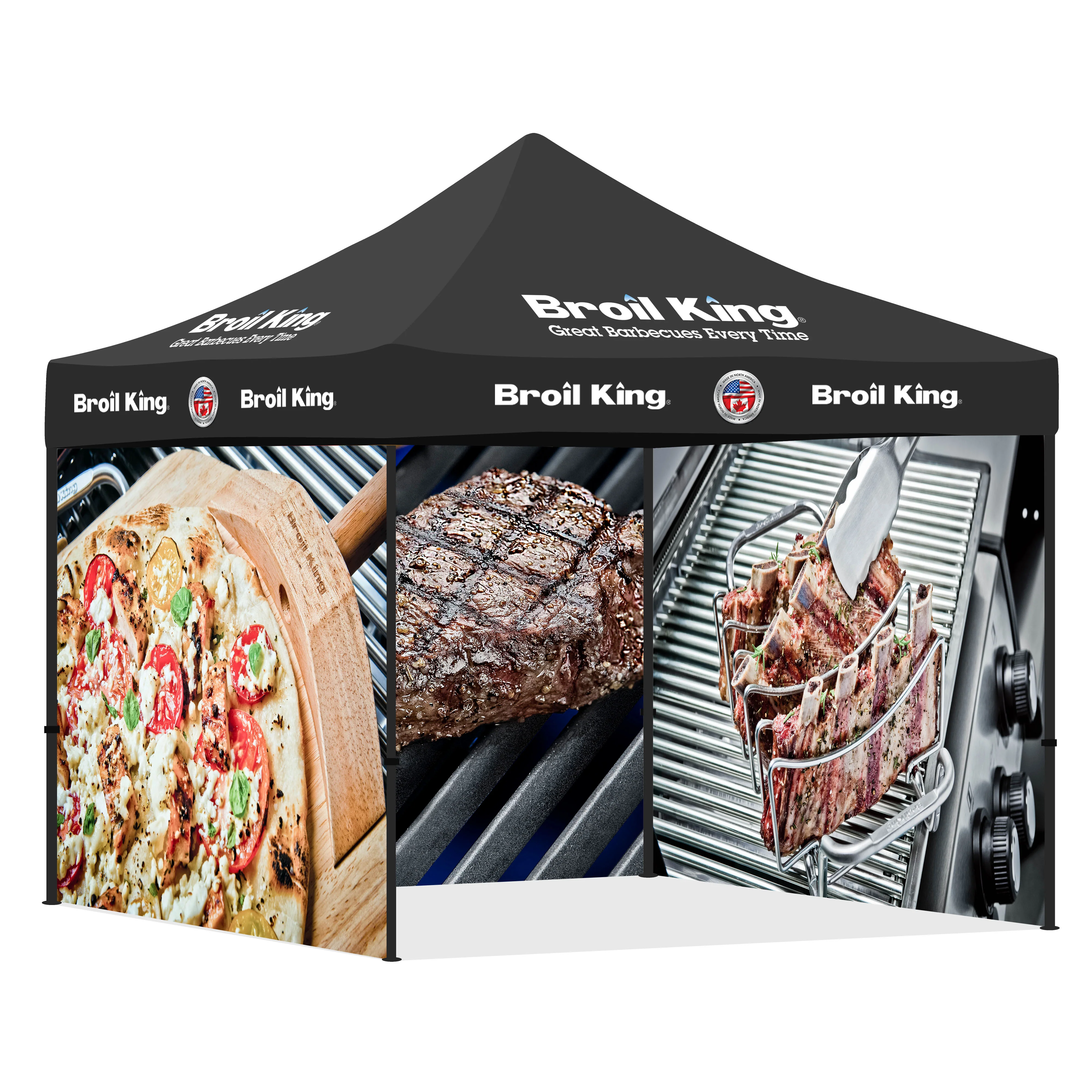 BK GAZEBO TENT SIDE PANEL PIZZA