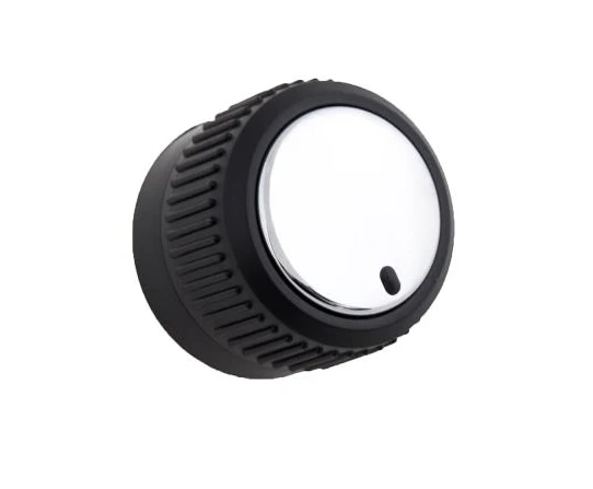 CONTROL KNOB BLK LRG +