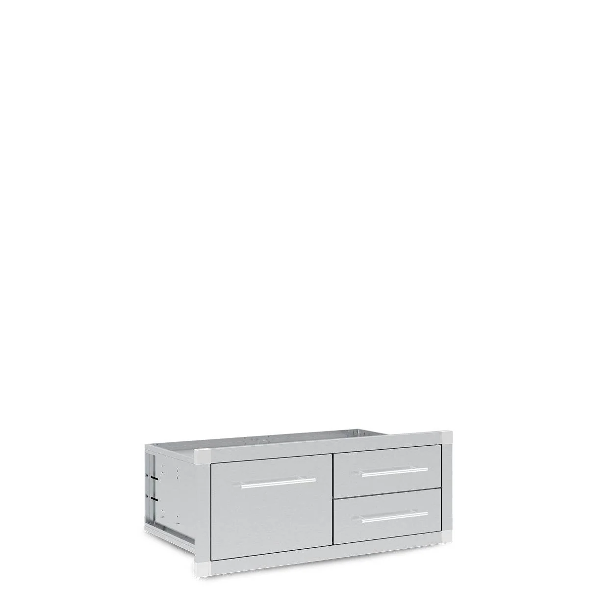 Einbau 2/1-Fach Schublade - komplett