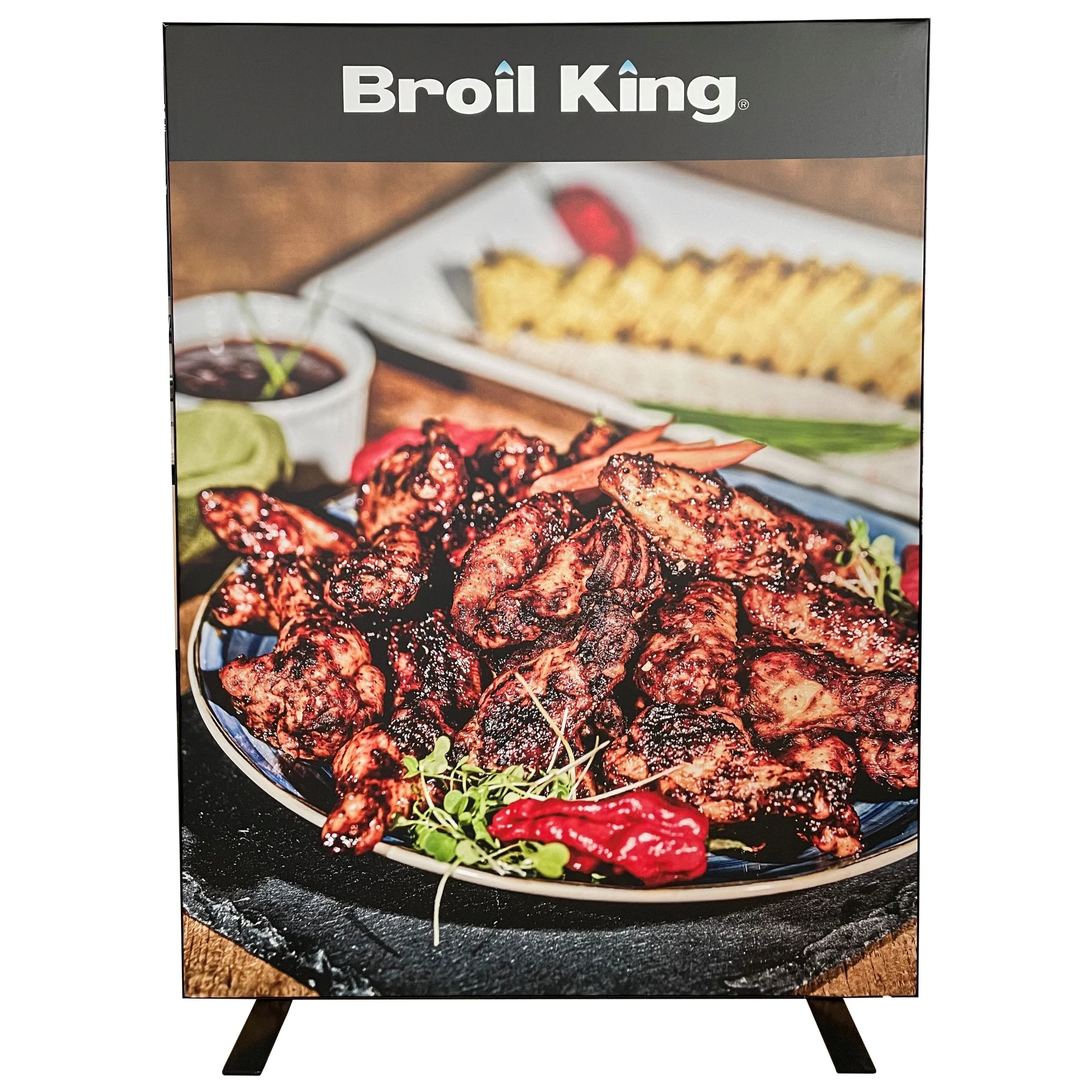 Floor-Banner Frame