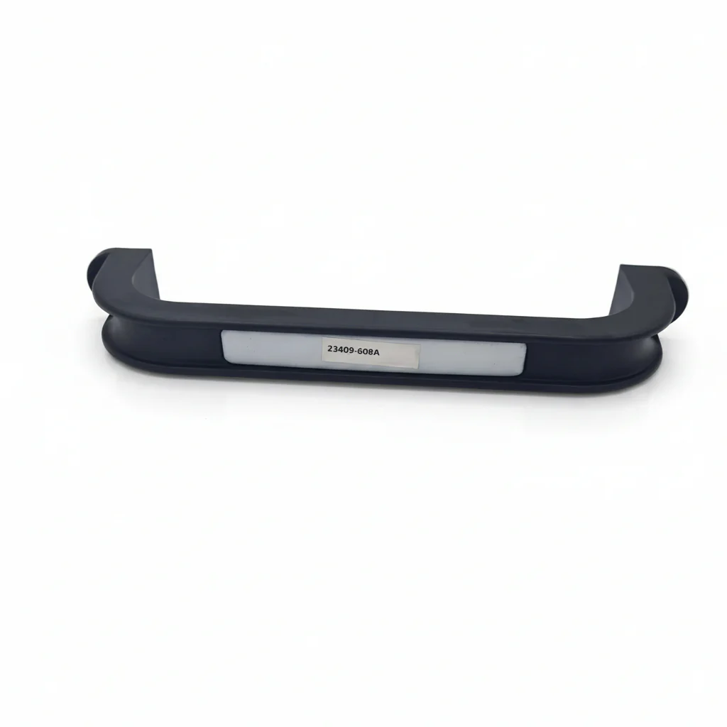 SHELF FRONT BLK W/SS STRIP IR